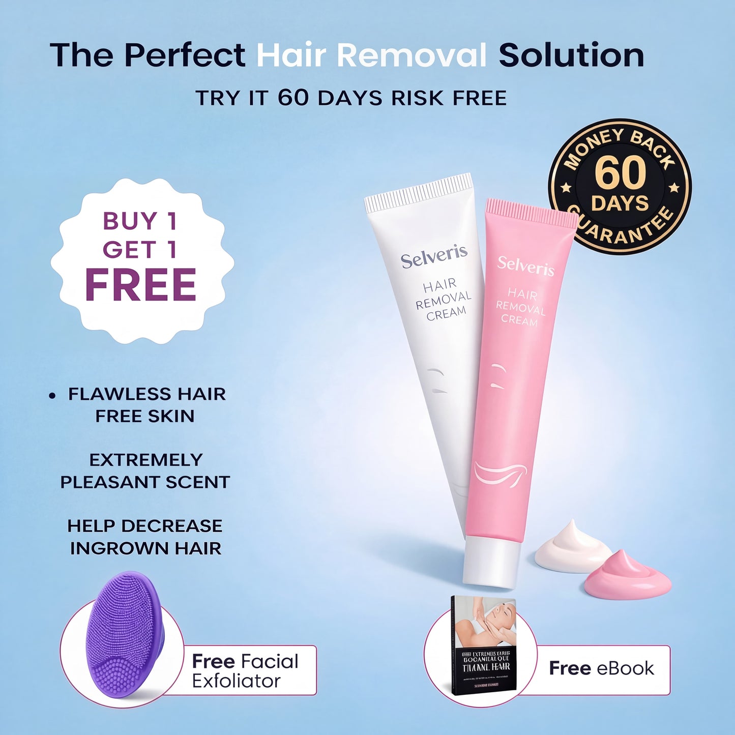 Facial Hair Removal Cream