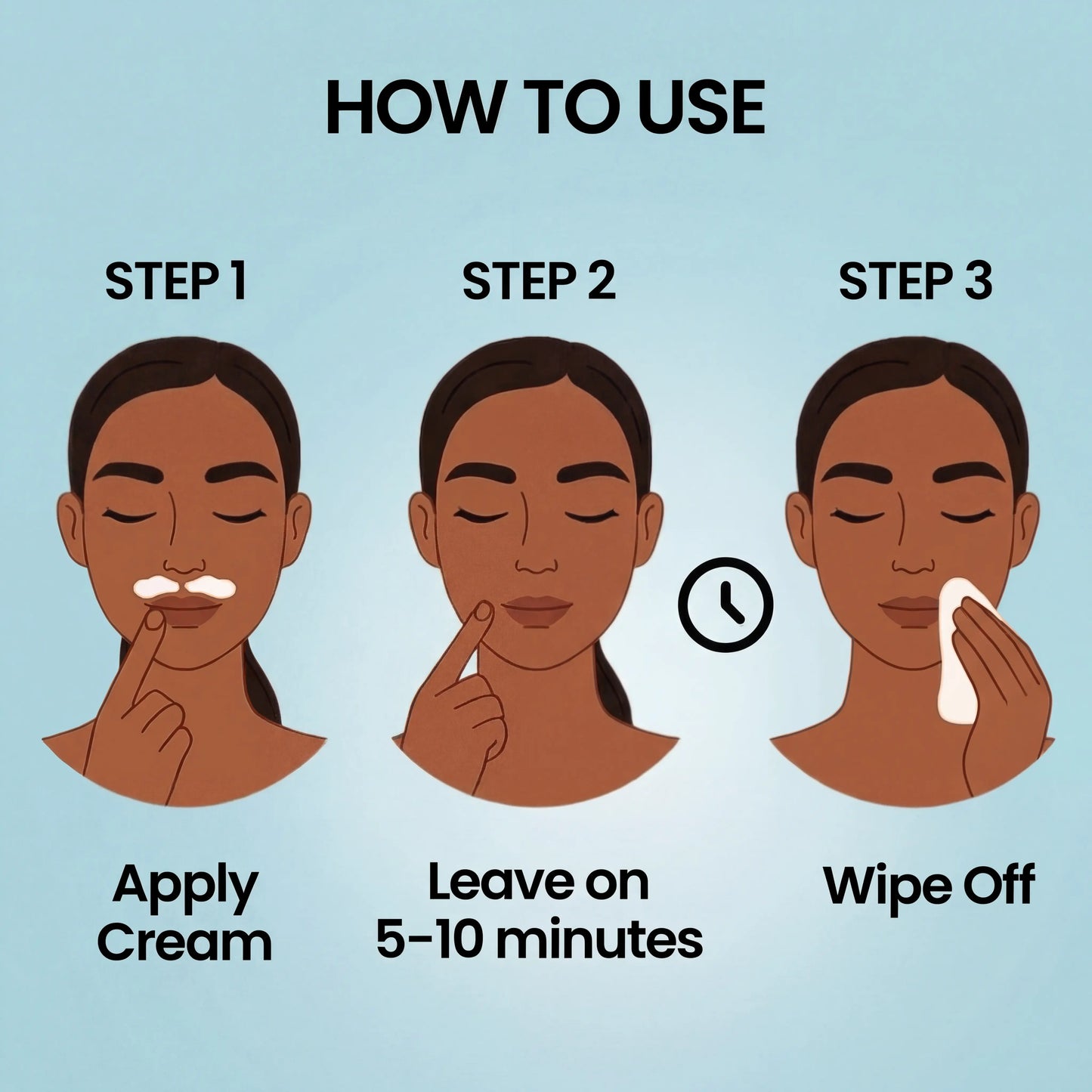 Facial Hair Removal Cream